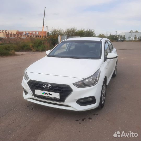 Hyundai Solaris 1.4 МТ, 2017, 106 500 км