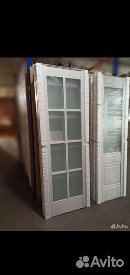 Двери межкомнатные белые