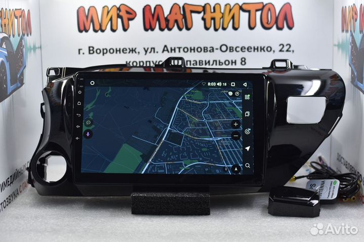 Магнитола Toyota Hilux android IPS