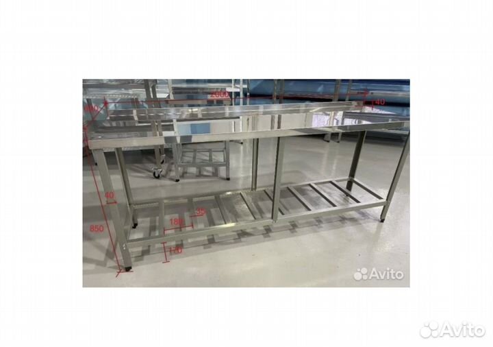 Стол из нержавейки