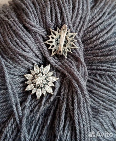 Серьги серебряные 925 проба