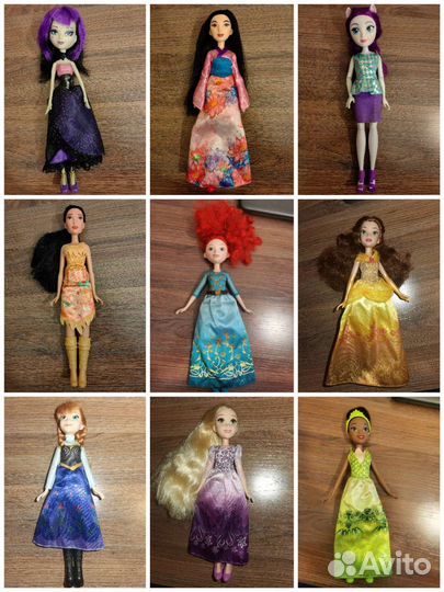 Принцессы Disney, Mattel, Hasbro, Simba