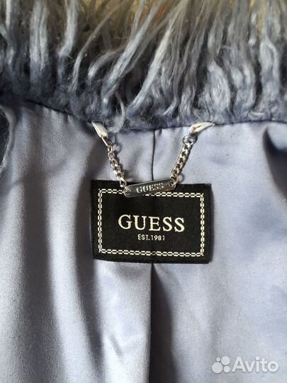 Искусственная шуба guess