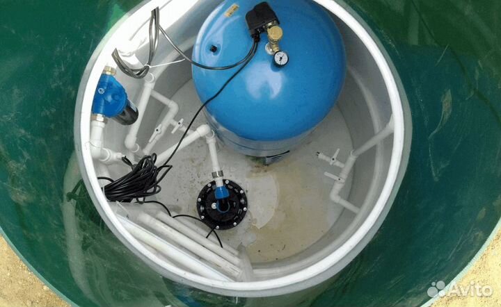 Кессон, Обустройство скважины