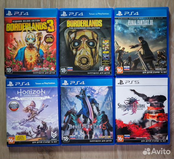 Игры для ps4 и ps5 в отличном состоянии