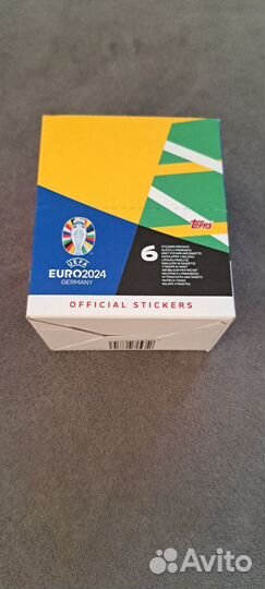 Альбомы / Блоки / Наклейки Topps euro 2024