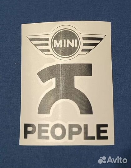 Наклейка клубная Mini Cooper