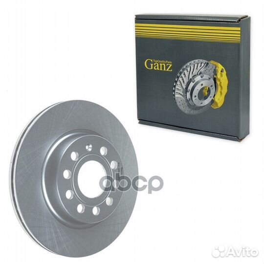 Диск тормозной VAG перед. GIJ10004 ganz