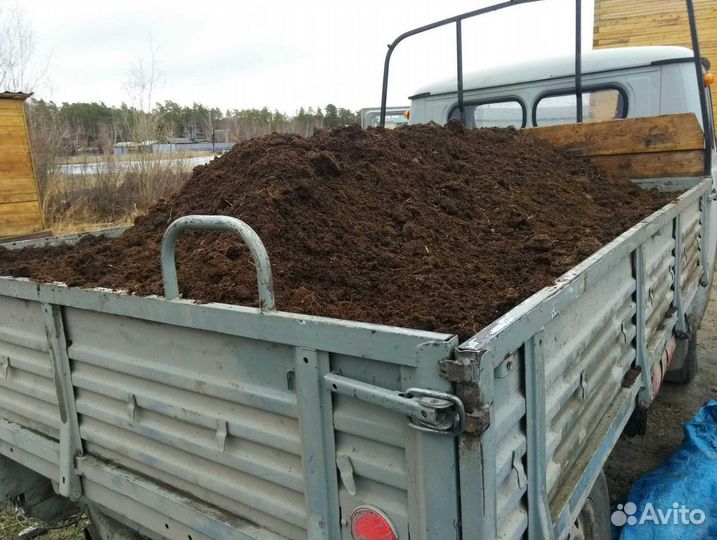 Чернозем Земля плодородная Грунт Перегной Доставка