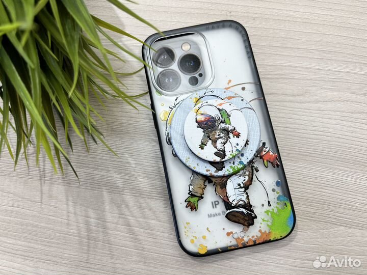 Чехол на айфон с попсокетом на разные iPhone