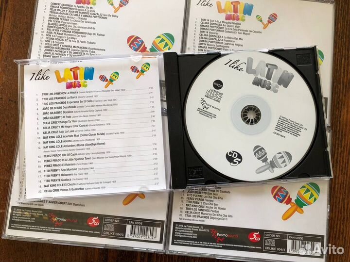 1531 / 5xCD Various – I Like Latin Music