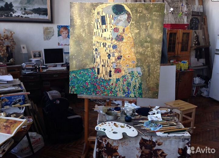 Превосходный портрет маслом, на холсте