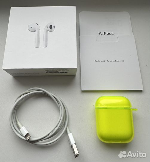 Беспроводные наушники Apple AirPods 2 (оригинал)