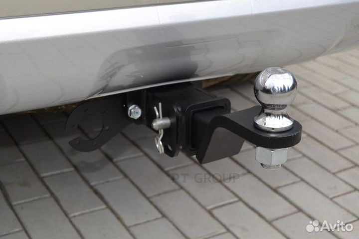 Фаркоп GWM Tank 500 2023- съемный квадрат