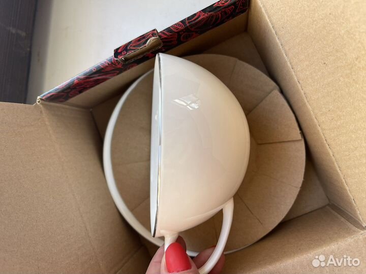 Чайная пара фарфор royal kuchen