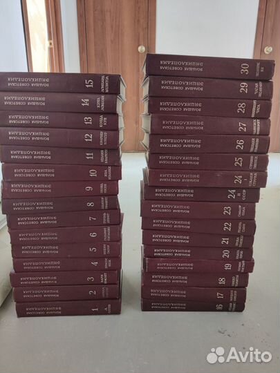 Большая советская энциклопедия 30 томов