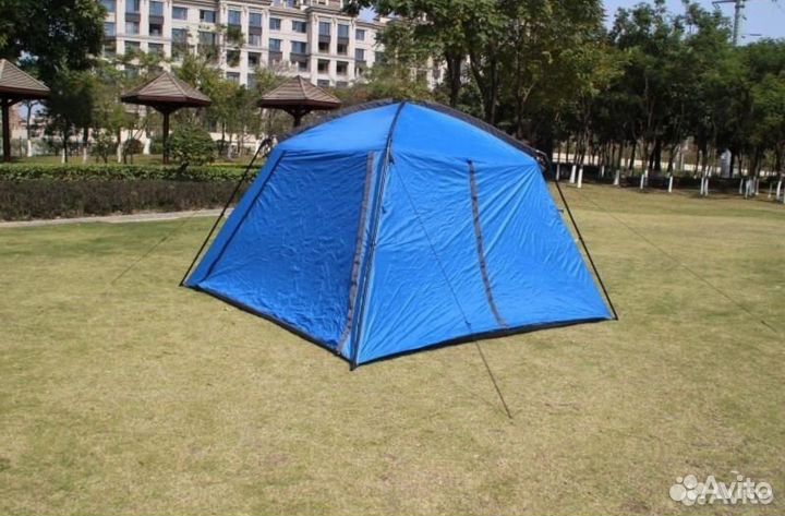 Палатка шатер с полом 2в1 для рыбалки и отдыха