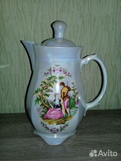 Кувшин доливочный чайник фарфор Идиллия Мадонна