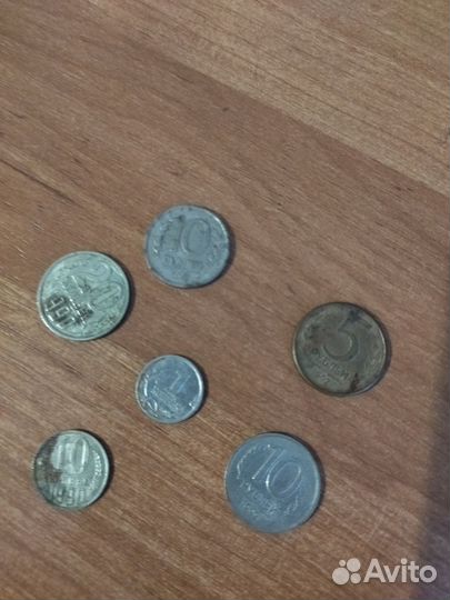 Купюры(деньги) бумажные ссср+мелочь