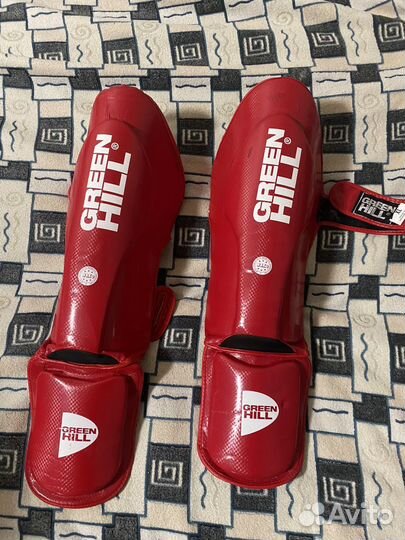 Защита голени и стопы для кикбоксинга