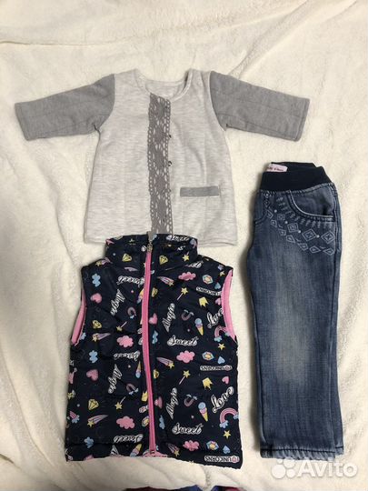 Вещи пакетом на девочку