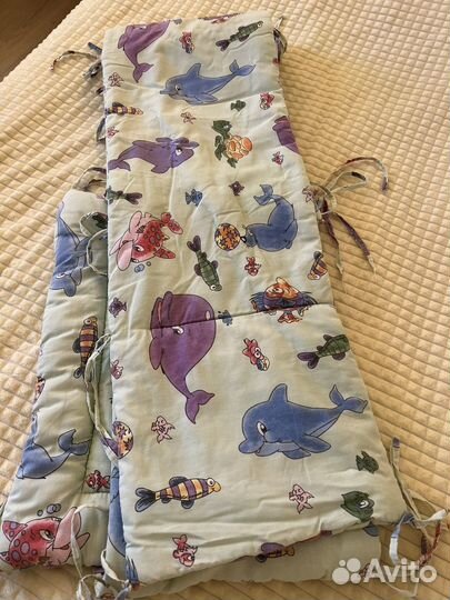 Бортики в кроватку