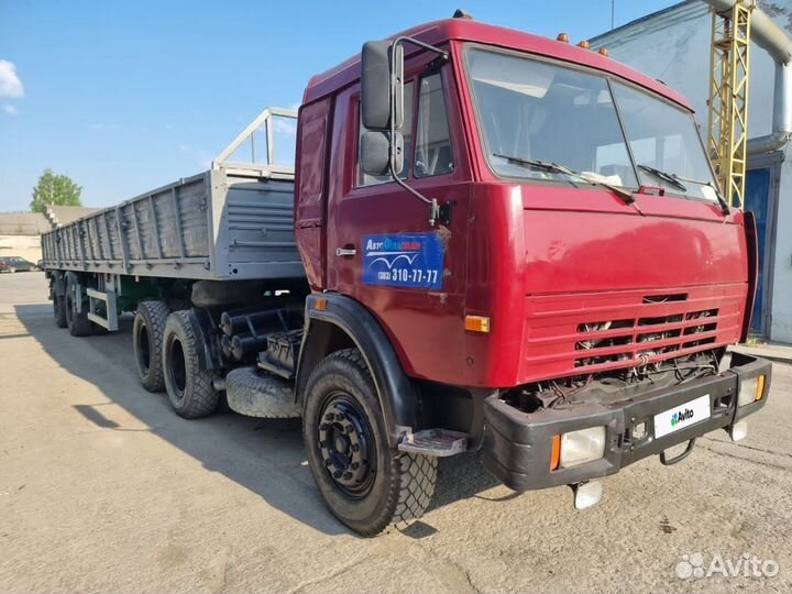 КамАЗ 54115 с полуприцепом, 1985