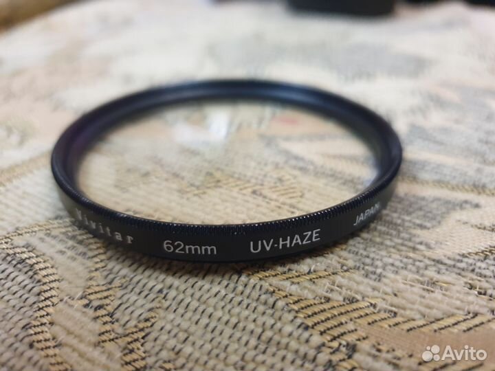 Vivitar UV-Haze светофильтр 62mm оригинал винтаж