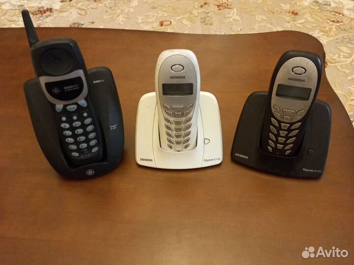 Радиотелефон стационарный, 3 шт