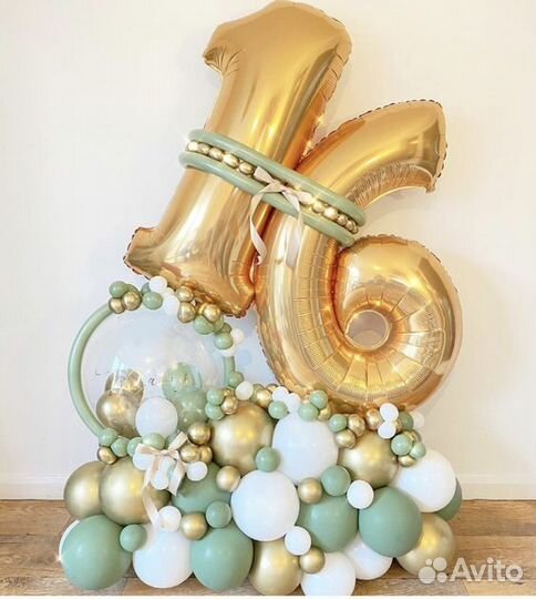 Шарики без гелия с доставкой