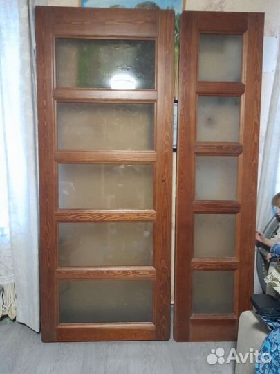 Дверь из массива ясеня