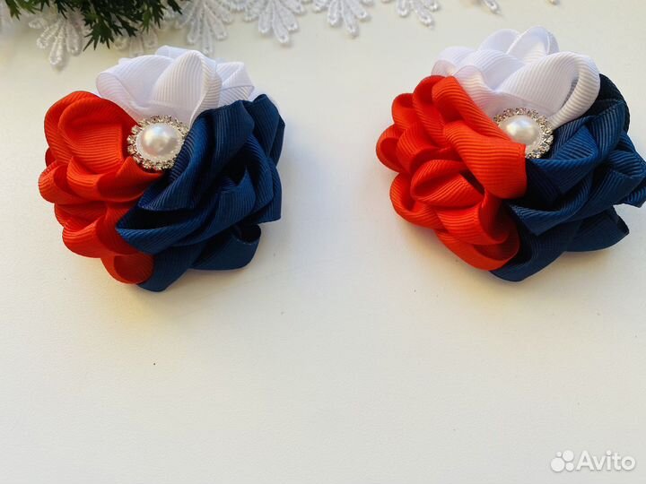 Резинка для волос.Триколор