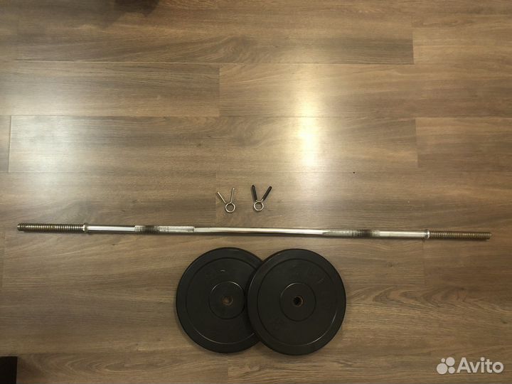 Гриф для штанги с блинами