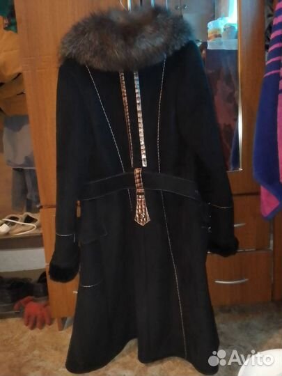 Шуба женская натуральная 46 48