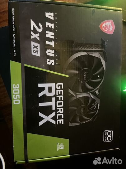 Msi Geforce rtx 3050 ventus 2x xs 8gb