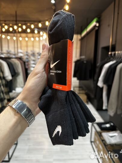 Носки Nike Performance Cotton средние