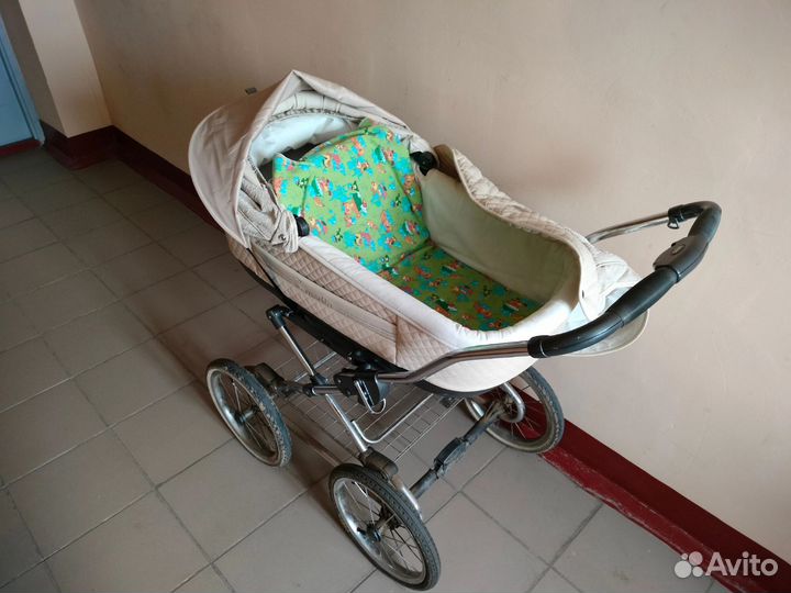 Коляска Roan Marita Prestige 2 в 1 эко-кожа