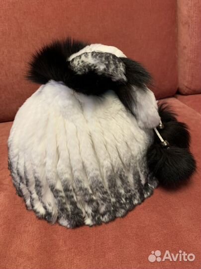 Шапка зимняя меховая женская
