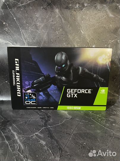 Японская видеокарта kuroutoshikou GTX 1660 Super