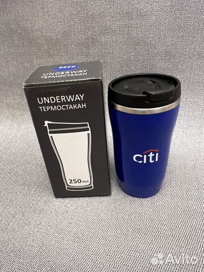 Термокружка новая citibank 250 мл