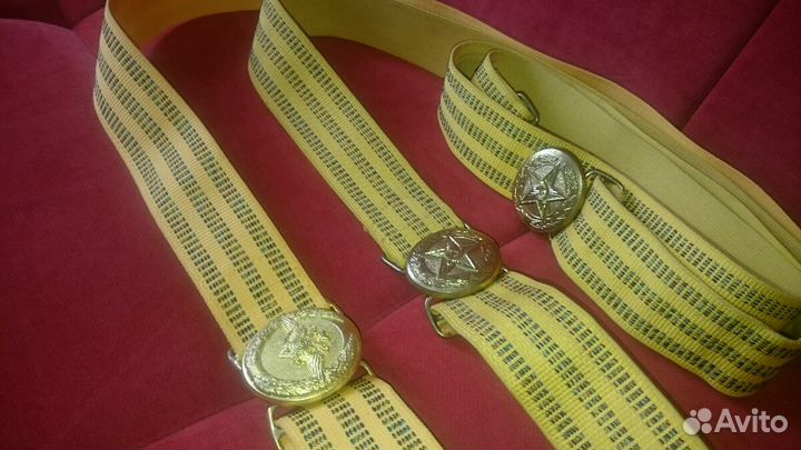 Ремень офицерский парадный