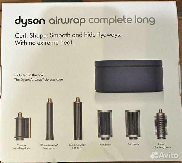 Стайлер dyson airwrap complete long