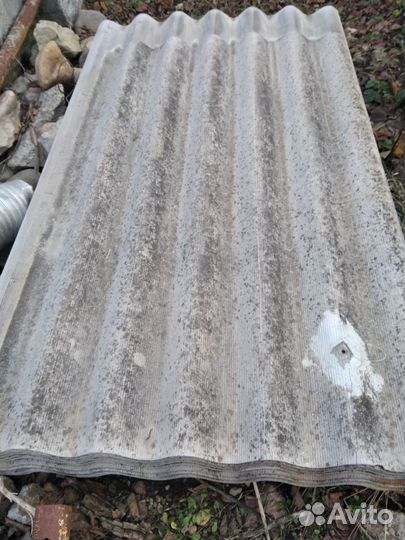 Шифер волновой бу