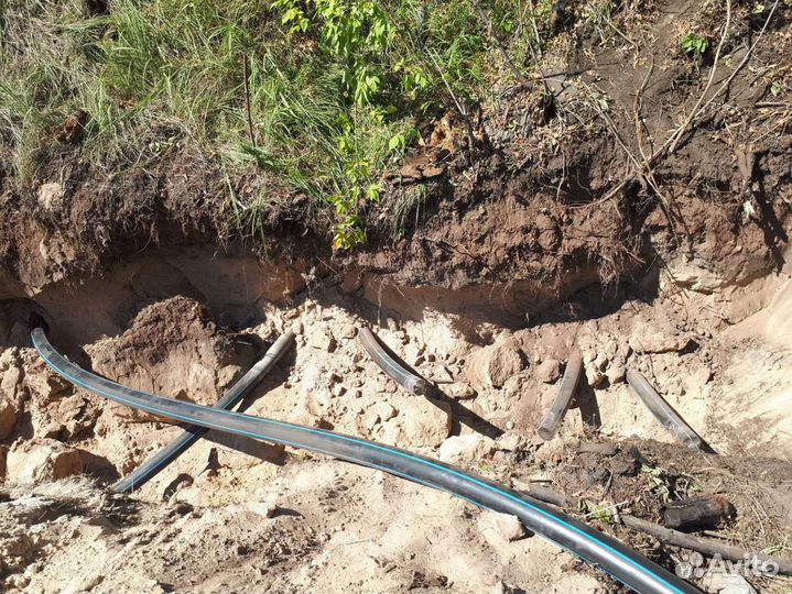 Гнб Горизонтальное бурение прокол под дорогой