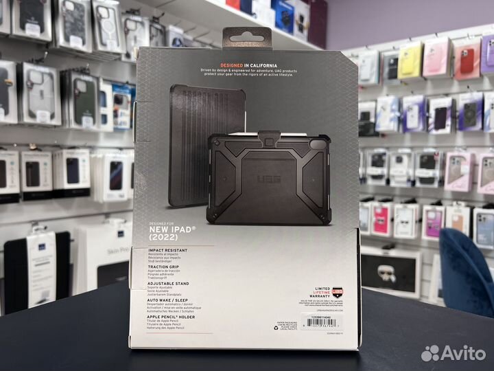 Чехол UAG Metropolis для iPad 10.9 (Black)