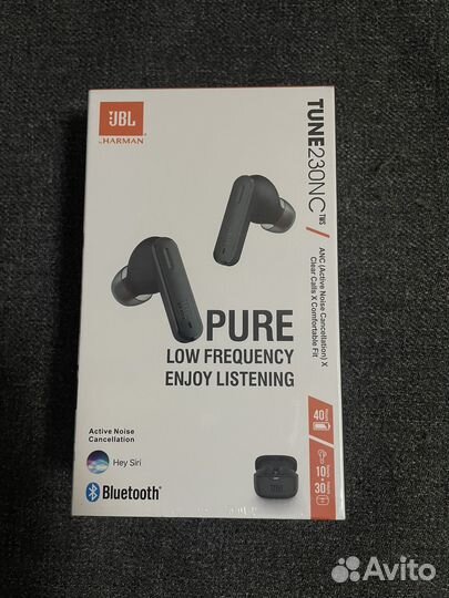 Беспроводные наушники jbl tune 230nc