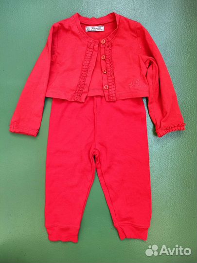 Одежда пакетом для девочки 74 80