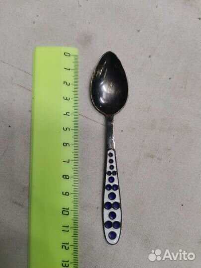 Чайная ложка Серебро 916 пробы 12 см (Ч)