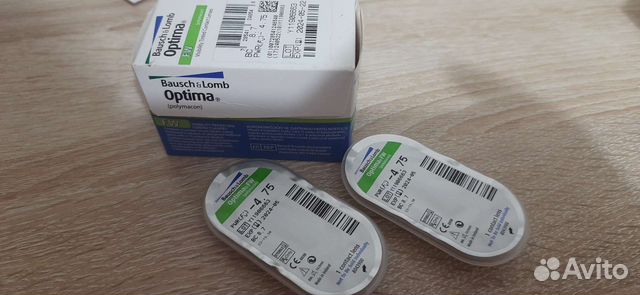Продам линзы Bausch&lomb Optima