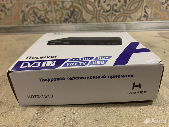 TV приставка ресивер Harper DV3 T2